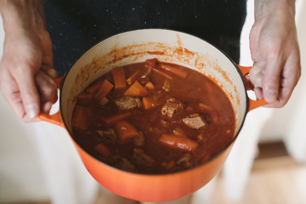 Slow-Cooked Beef Casserole from Nurturing Your New Life by Heidi Sze